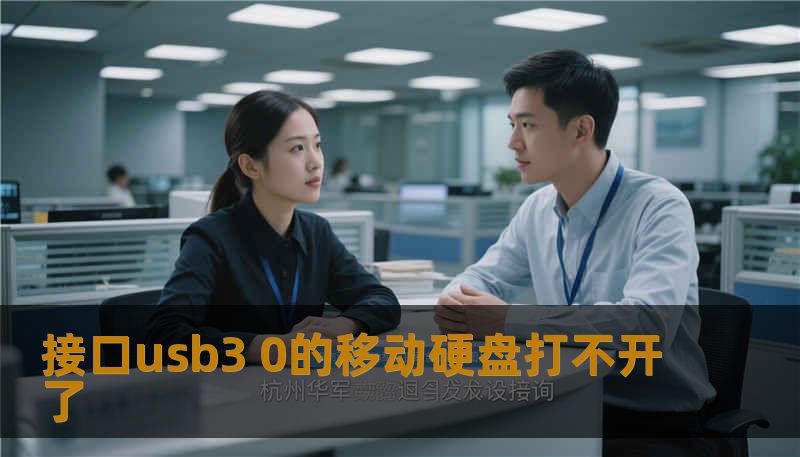 接口usb3 0的移动硬盘打不开了 接口usb3 0的移动硬盘打不开了