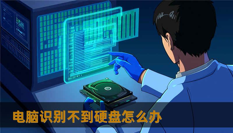电脑识别不到硬盘怎么办 电脑识别不到硬盘怎么办