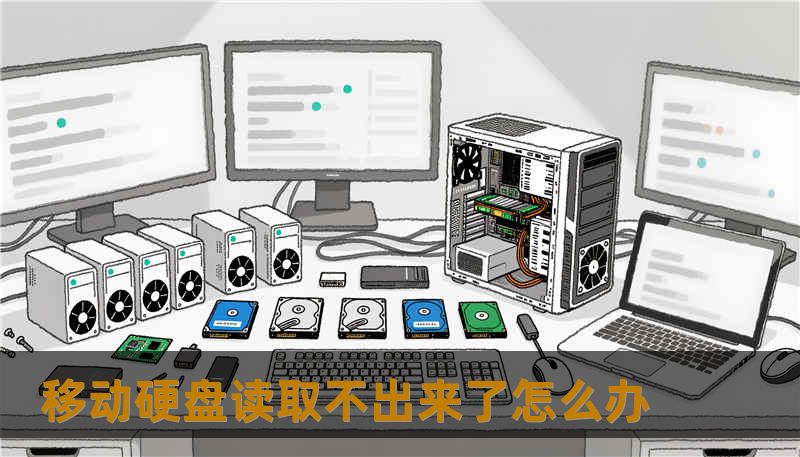 移动硬盘读取不出来了怎么办