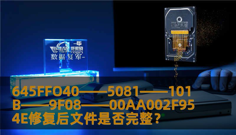 645FFO40——5081——101B——9F08——00AA002F954E修复后文件是否完整？