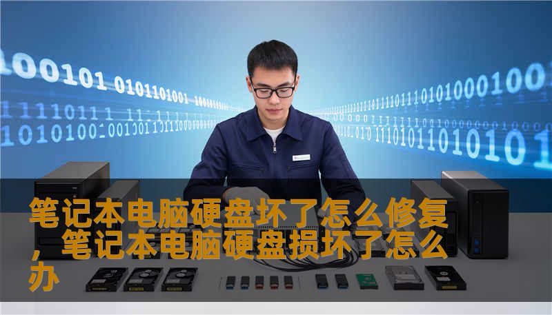 笔记本电脑硬盘坏了怎么修复，笔记本电脑硬盘损坏了怎么办