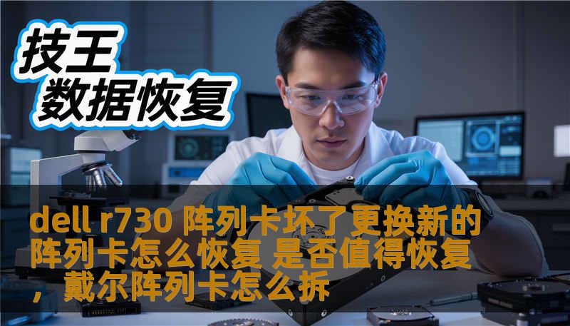 dell r730 阵列卡坏了更换新的阵列卡怎么恢复 是否值得恢复，戴尔阵列卡怎么拆