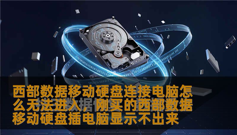 西部数据移动硬盘连接电脑怎么无法进入,刚买的西部数据移动硬盘插电脑显示不出来 西部数据移动硬盘连接电脑怎么无法进入,刚买的西部数据移动硬盘插电脑显示不出来