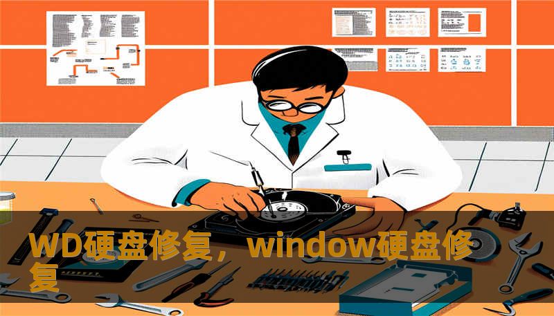 WD硬盘修复，window硬盘修复