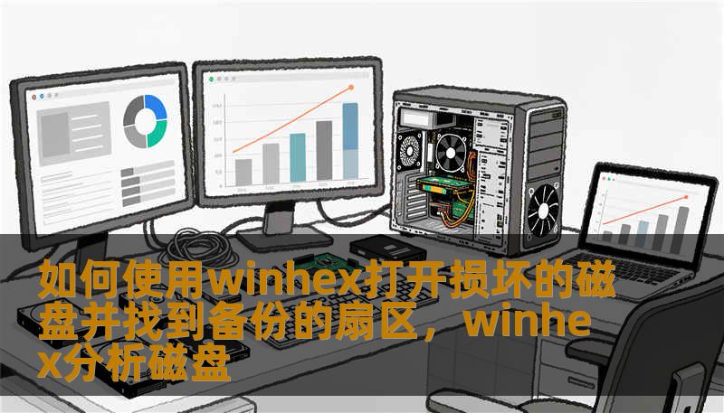 如何使用winhex打开损坏的磁盘并找到备份的扇区，winhex分析磁盘