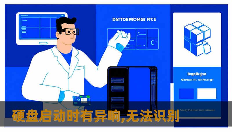 硬盘启动时有异响,无法识别