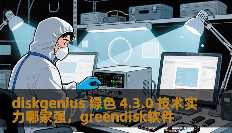 diskgenius 绿色 4.3.0 技术实力哪家强，greendisk软件