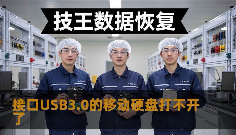 接口USB3.0的移动硬盘打不开了