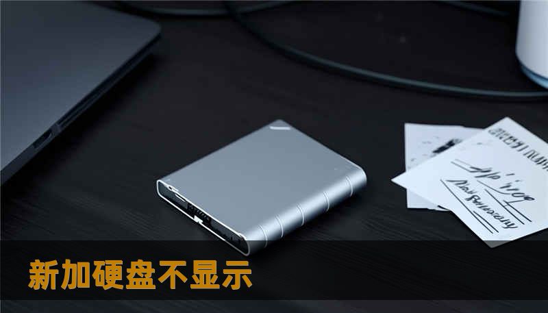 新加硬盘不显示