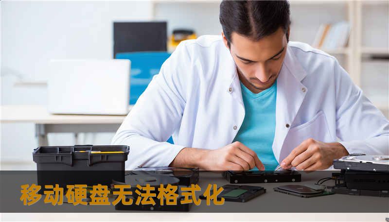 移动硬盘无法格式化