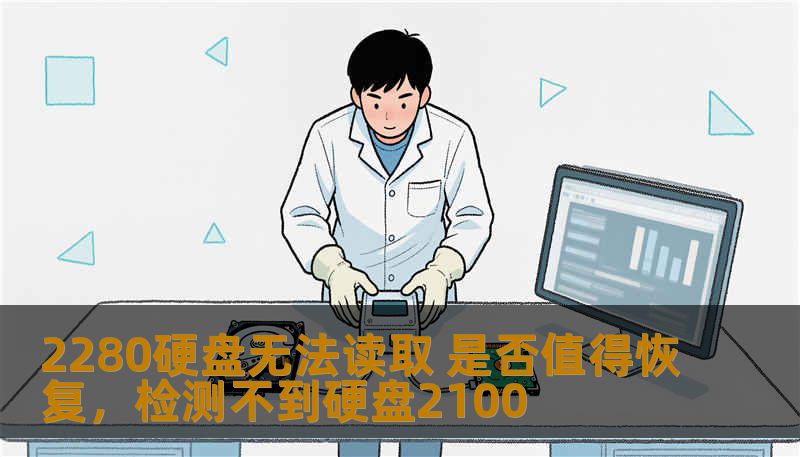 2280硬盘无法读取 是否值得恢复，检测不到硬盘2100