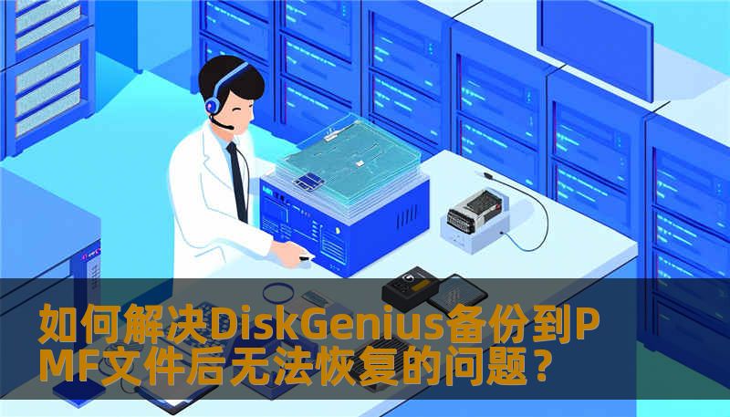 如何解决DiskGenius备份到PMF文件后无法恢复的问题？