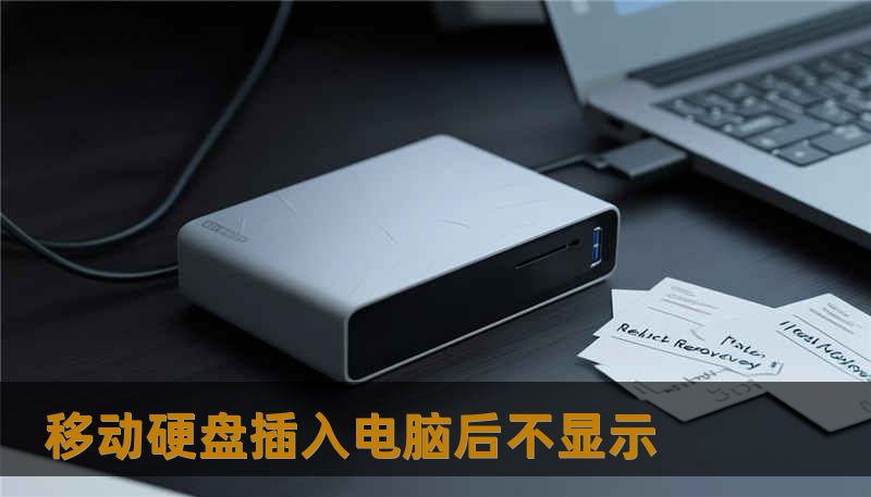 移动硬盘插入电脑后不显示