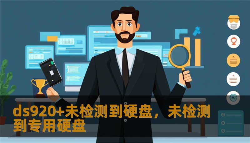 ds920+未检测到硬盘，未检测到专用硬盘