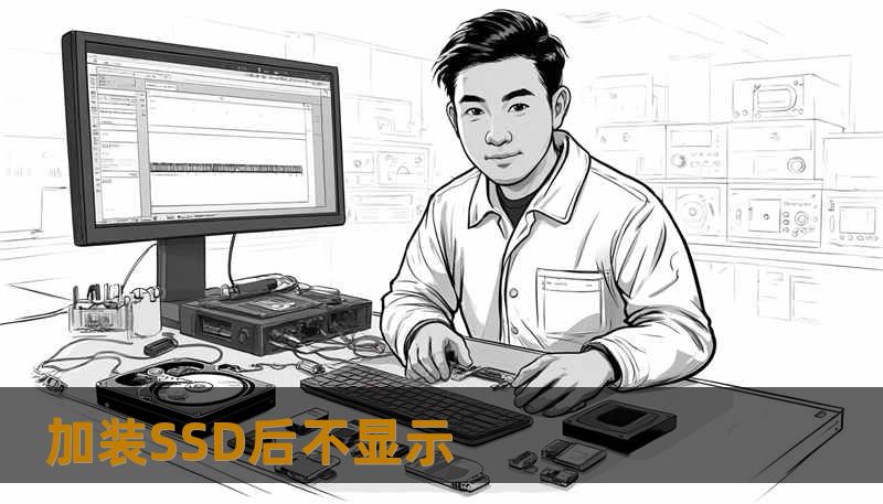 加装SSD后不显示