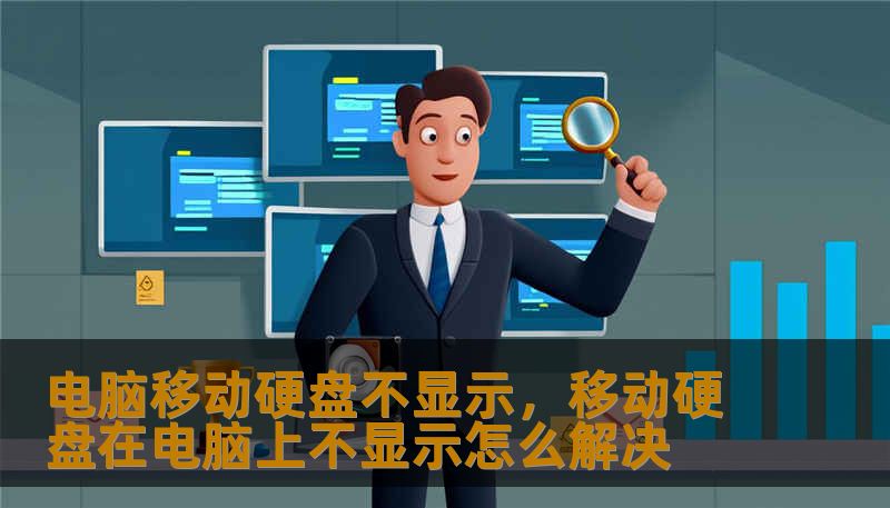 电脑移动硬盘不显示，移动硬盘在电脑上不显示怎么解决