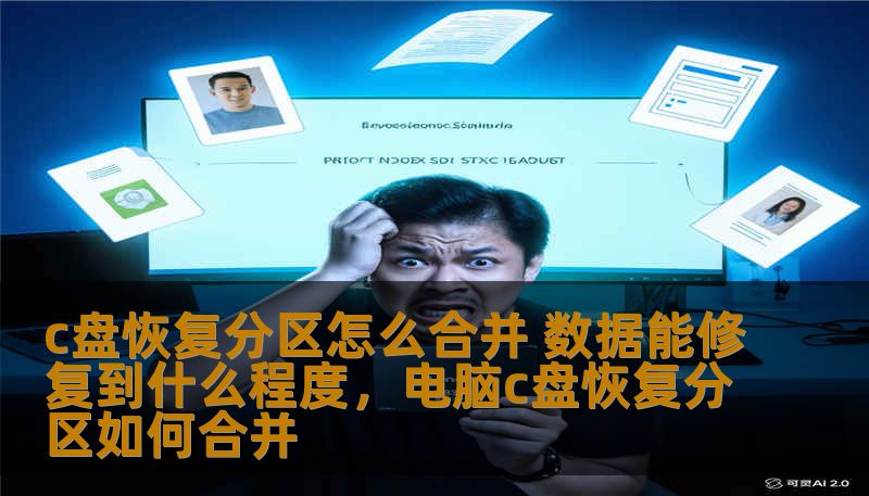 c盘恢复分区怎么合并 数据能修复到什么程度，电脑c盘恢复分区如何合并