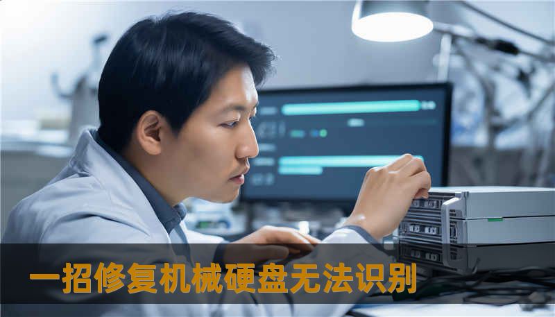 一招修复机械硬盘无法识别