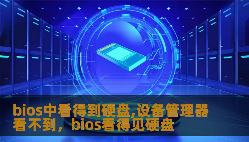 bios中看得到硬盘,设备管理器看不到，bios看得见硬盘
