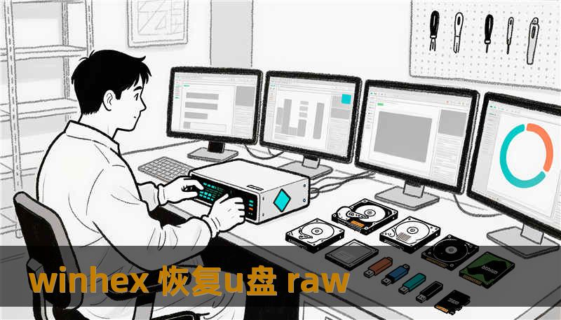 winhex 恢复u盘 raw