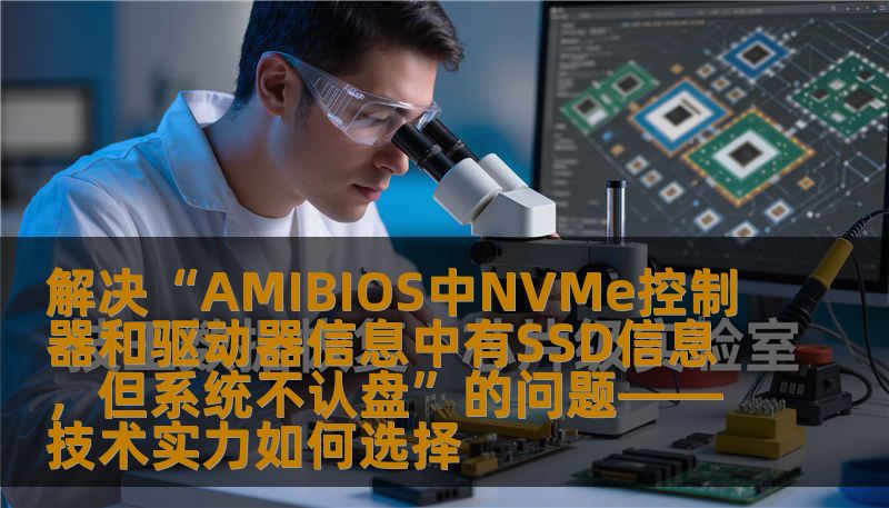 解决“AMIBIOS中NVMe控制器和驱动器信息中有SSD信息，但系统不认盘”的问题——技术实力如何选择