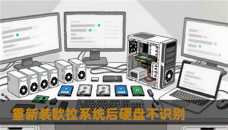 重新装欧拉系统后硬盘不识别