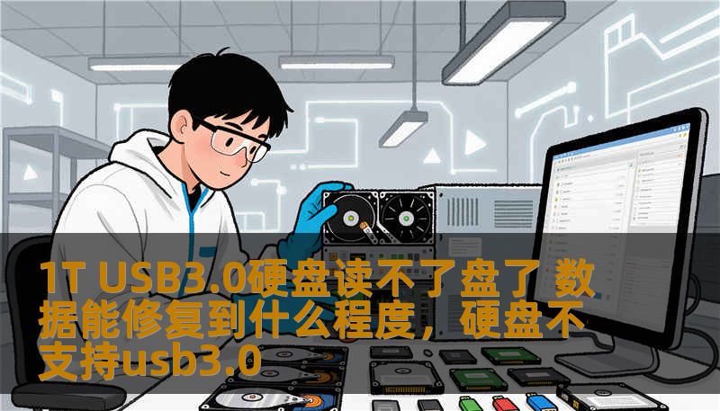 1T USB3.0硬盘读不了盘了 数据能修复到什么程度，硬盘不支持usb3.0