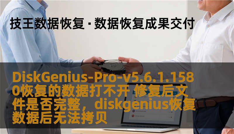 DiskGenius-Pro-v5.6.1.1580恢复的数据打不开 修复后文件是否完整，diskgenius恢复数据后无法拷贝