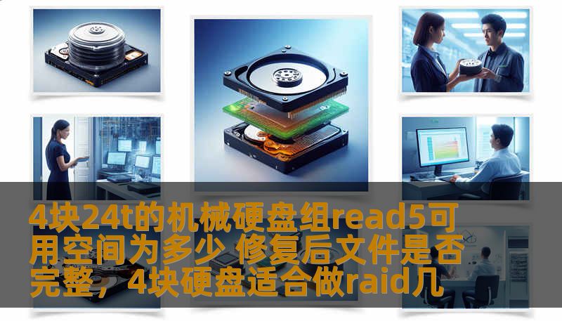 4块24t的机械硬盘组read5可用空间为多少 修复后文件是否完整,4块硬盘适合做raid几 4块24t的机械硬盘组read5可用空间为多少 修复后文件是否完整,4块硬盘适合做raid几