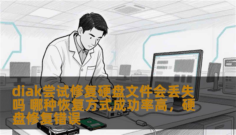 diak尝试修复硬盘文件会丢失吗 哪种恢复方式成功率高，硬盘修复错误