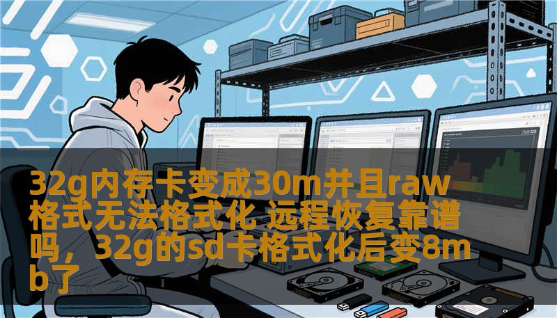 32g内存卡变成30m并且raw格式无法格式化 远程恢复靠谱吗,32g的sd卡格式化后变8mb了 32g内存卡变成30m并且raw格式无法格式化 远程恢复靠谱吗,32g的sd卡格式化后变8mb了