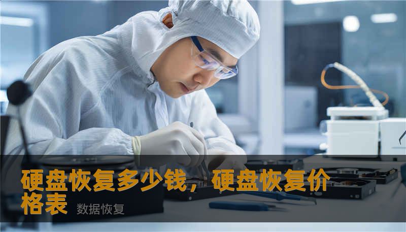硬盘恢复多少钱，硬盘恢复价格表