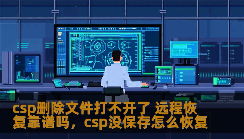 csp删除文件打不开了 远程恢复靠谱吗，csp没保存怎么恢复