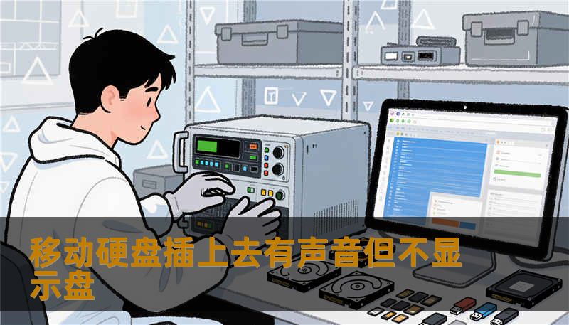 移动硬盘插上去有声音但不显示盘 移动硬盘插上去有声音但不显示盘