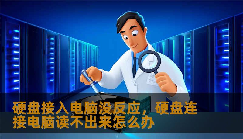 硬盘接入电脑没反应,硬盘连接电脑读不出来怎么办 硬盘接入电脑没反应,硬盘连接电脑读不出来怎么办
