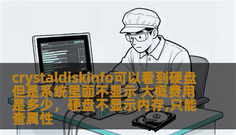crystaldiskinfo可以看到硬盘但是系统里面不显示 大概费用是多少,硬盘不显示内存,只能查属性 crystaldiskinfo可以看到硬盘但是系统里面不显示 大概费用是多少,硬盘不显示内存,只能查属性