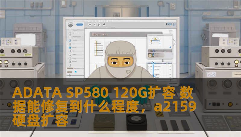 ADATA SP580 120G扩容 数据能修复到什么程度，a2159硬盘扩容
