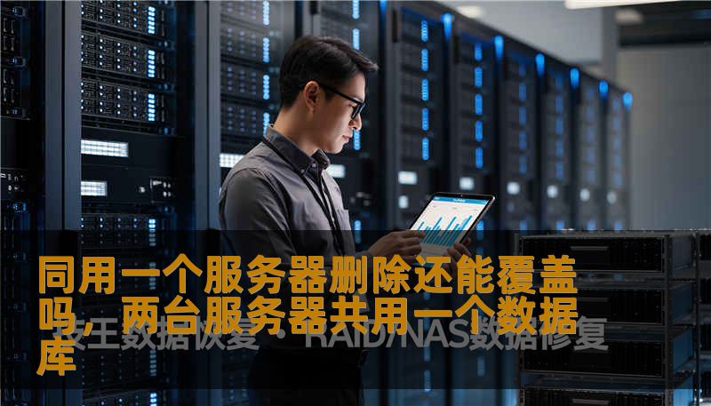 同用一个服务器删除还能覆盖吗，两台服务器共用一个数据库