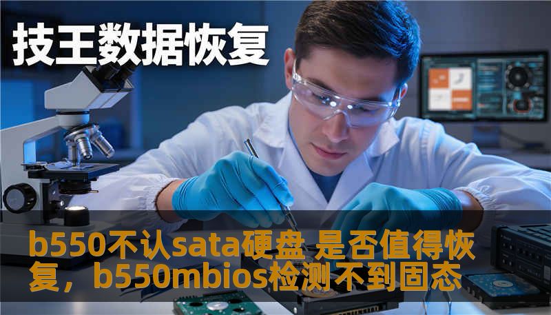 b550不认sata硬盘 是否值得恢复，b550mbios检测不到固态