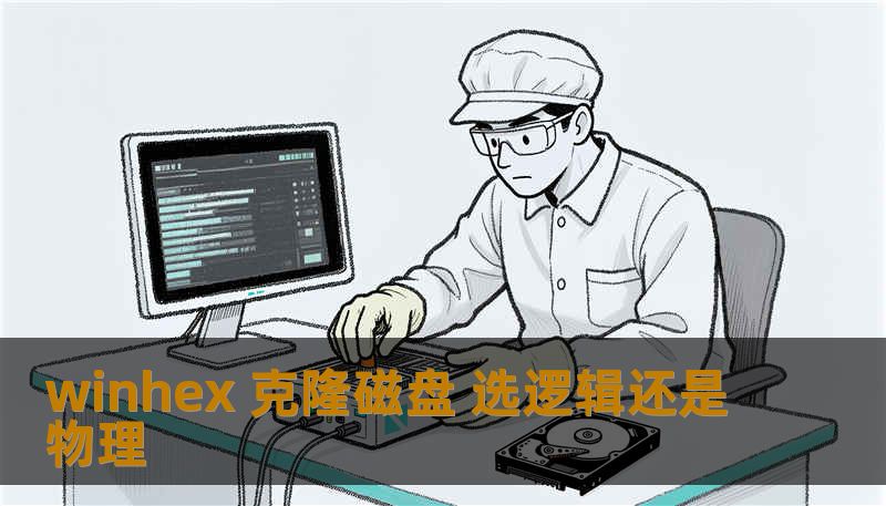 winhex 克隆磁盘 选逻辑还是物理