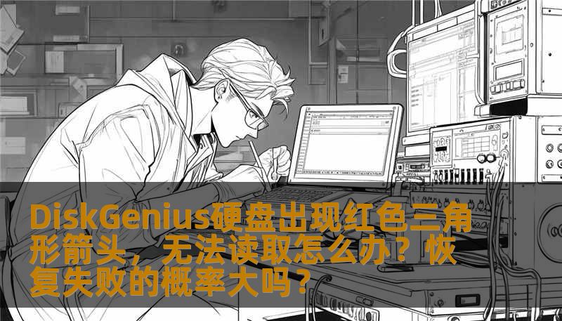 DiskGenius硬盘出现红色三角形箭头,无法读取怎么办?恢复失败的概率大吗? DiskGenius硬盘出现红色三角形箭头,无法读取怎么办?恢复失败的概率大吗?