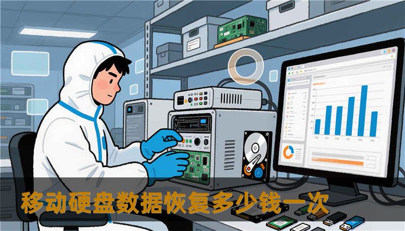 移动硬盘数据恢复多少钱一次