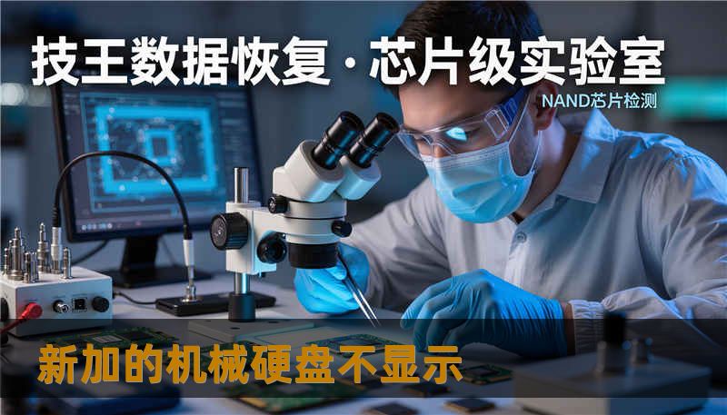 新加的机械硬盘不显示