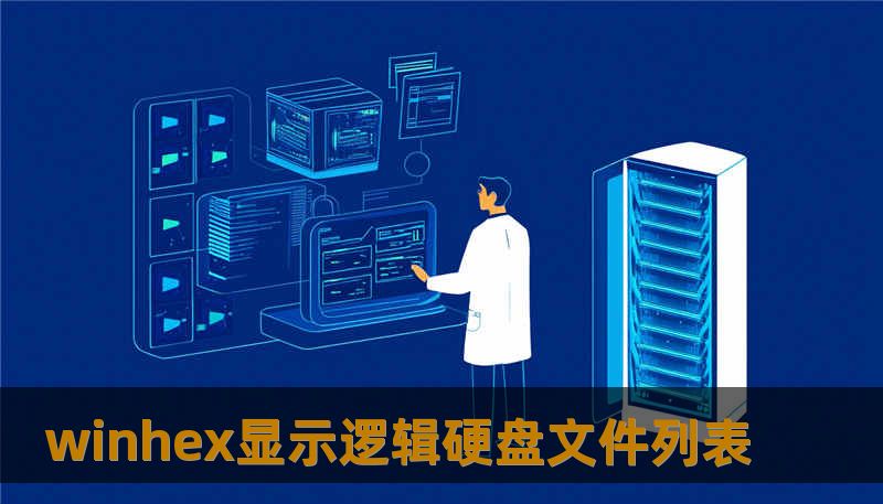 winhex显示逻辑硬盘文件列表 winhex显示逻辑硬盘文件列表