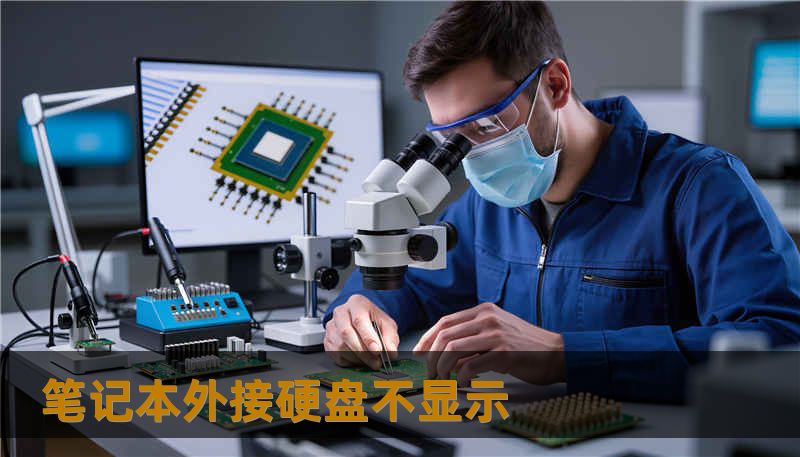 笔记本外接硬盘不显示