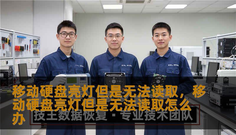 移动硬盘亮灯但是无法读取，移动硬盘亮灯但是无法读取怎么办