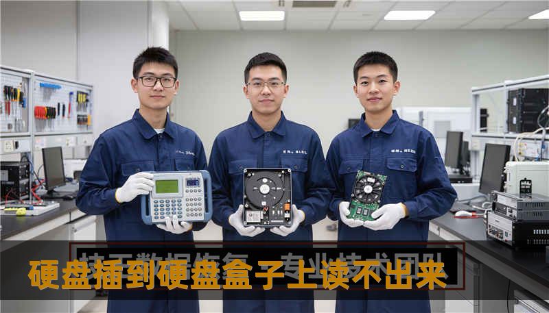 硬盘插到硬盘盒子上读不出来