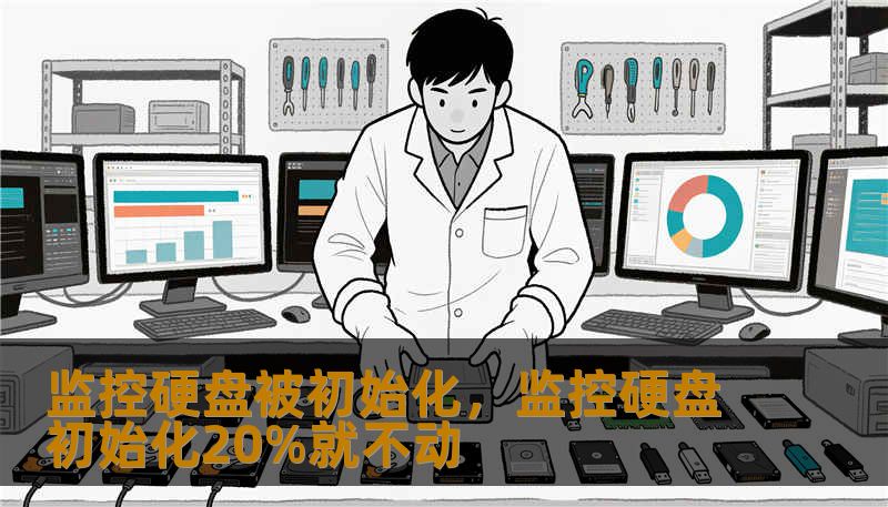 监控硬盘被初始化，监控硬盘初始化20%就不动