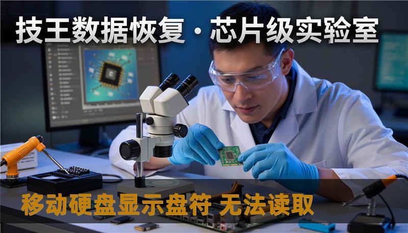 移动硬盘显示盘符 无法读取