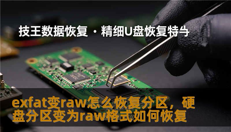 exfat变raw怎么恢复分区，硬盘分区变为raw格式如何恢复